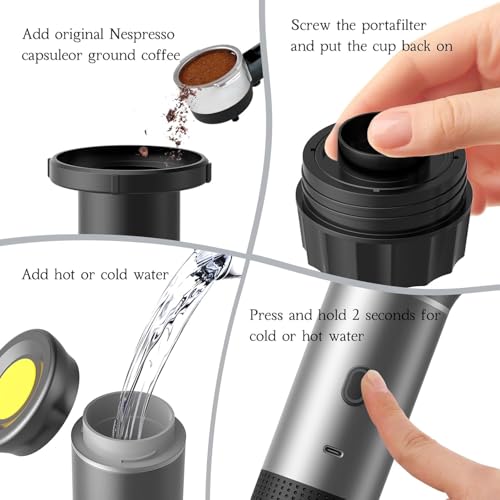 Portable Coffee Maker Espresso Machine Q66499