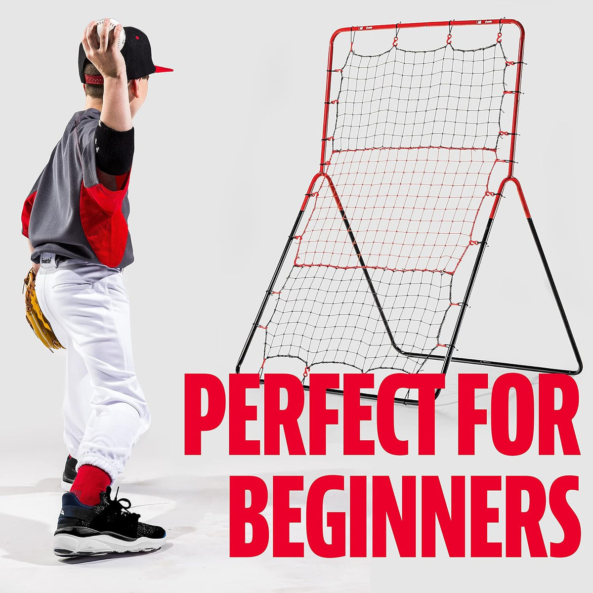 3-Way Baseball Softball Rebounder Net W697