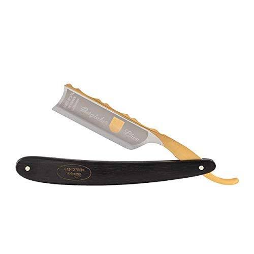 Carbon Ebony Steel Straight Razor R27776