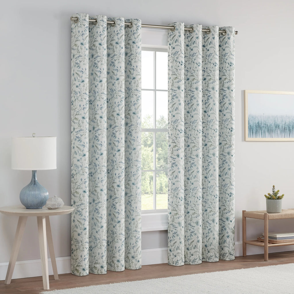 Marine 100% Blackout Lined Curtains 63x50 C76811