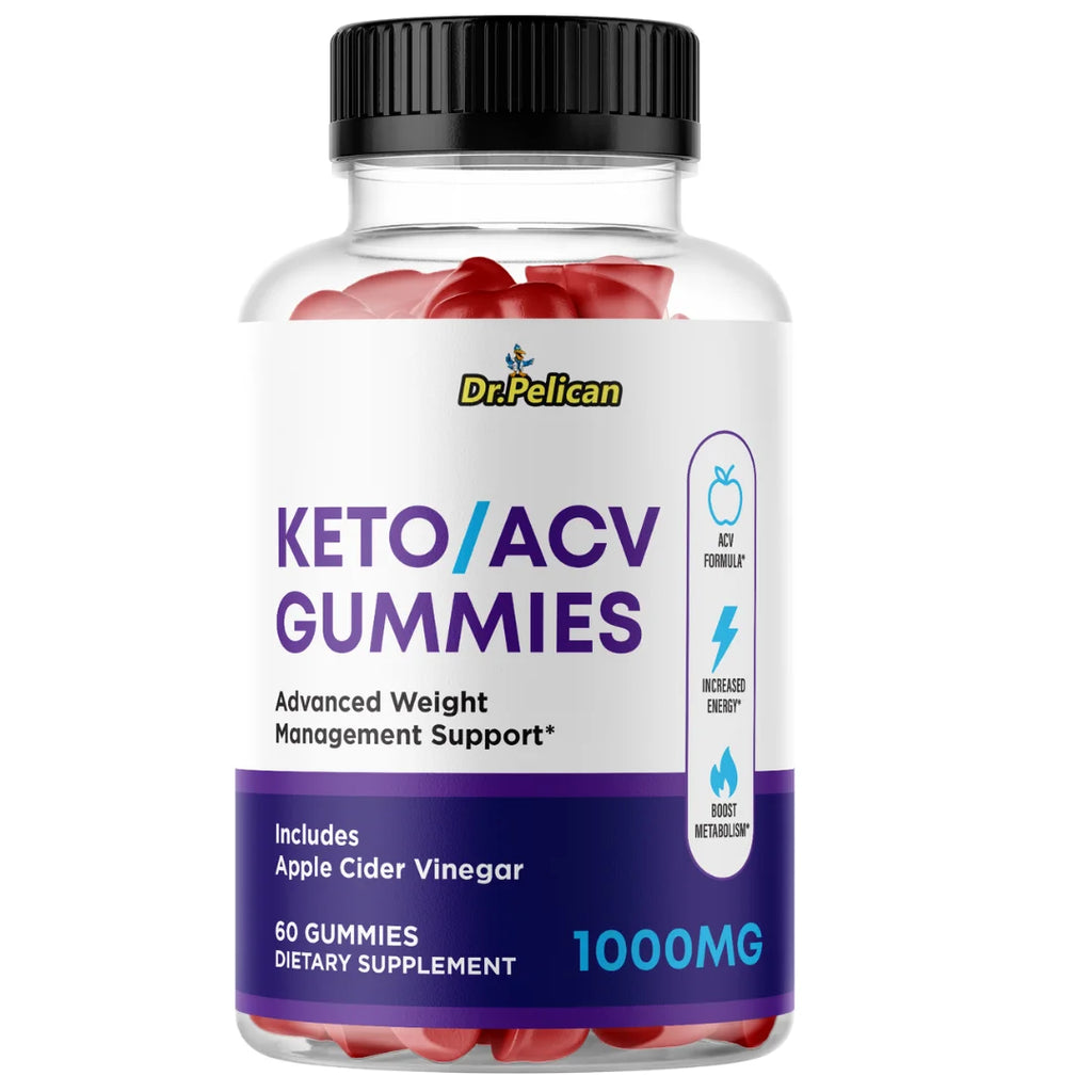 Keto ACV Gummies 1000MG 60 Gummies Q952987