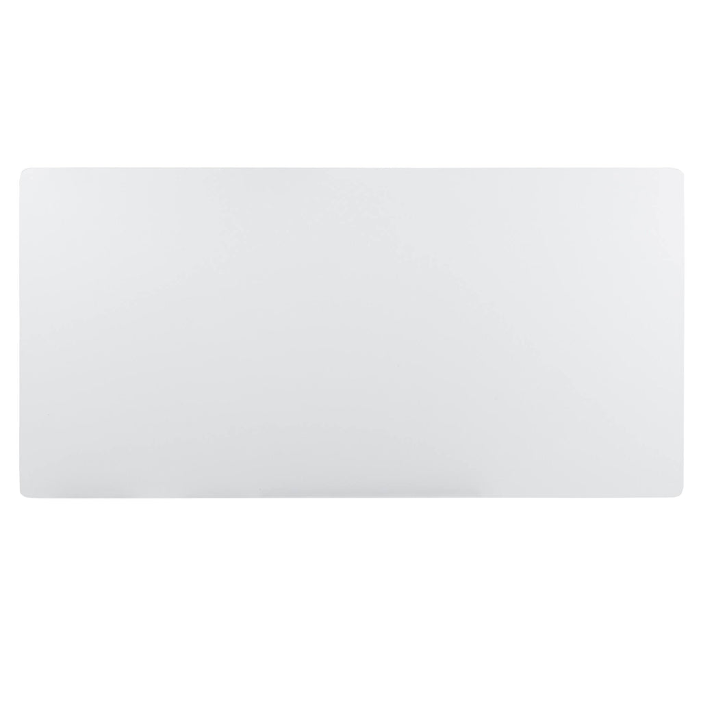 White Desk with Three Drawer and Pull-Out Keyboard Tray D245