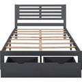Full & Double Size Gray Bed V5735