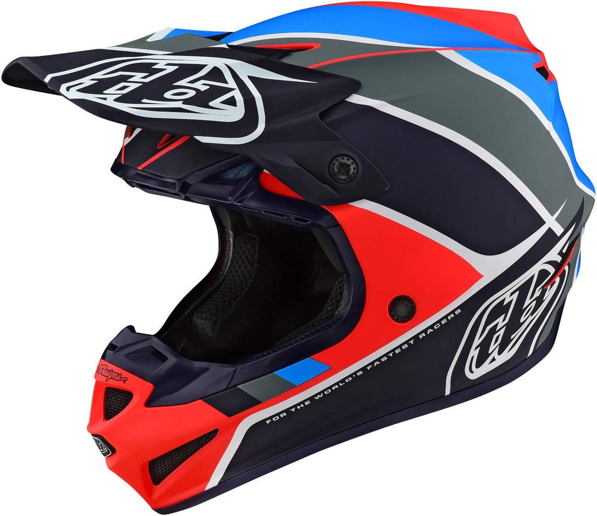 Orange/Navy Youth Helmet with MIPS Z978986