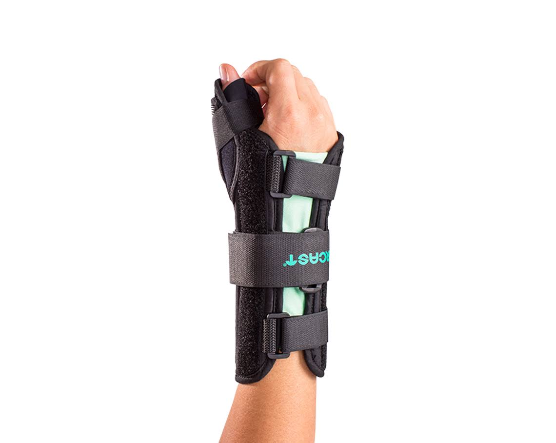 Right Hand Large Wrist Thumb Spica Splint Q590452