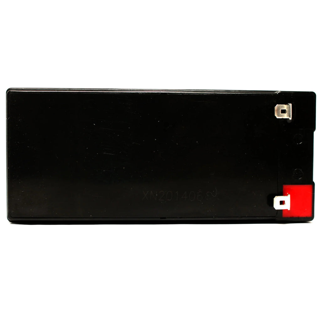 Replacement Sealed Lead Acid Battery (12V, 8Ah, 8000mAh, F1 Terminal, AGM, SLA) with TWO F1 to F2 Terminal Adapters C31048
