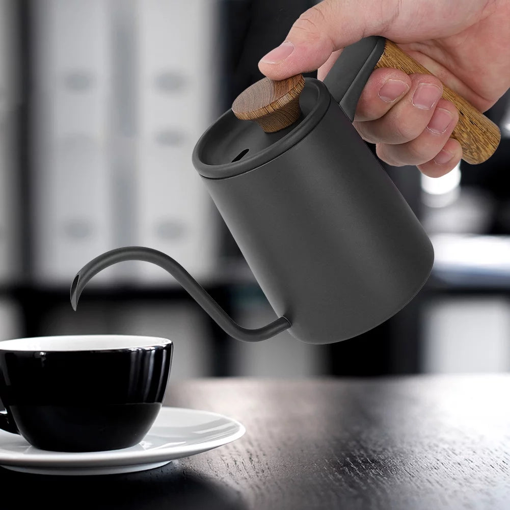 350ml Stainless Steel Gooseneck Drip Coffee Pot O82018