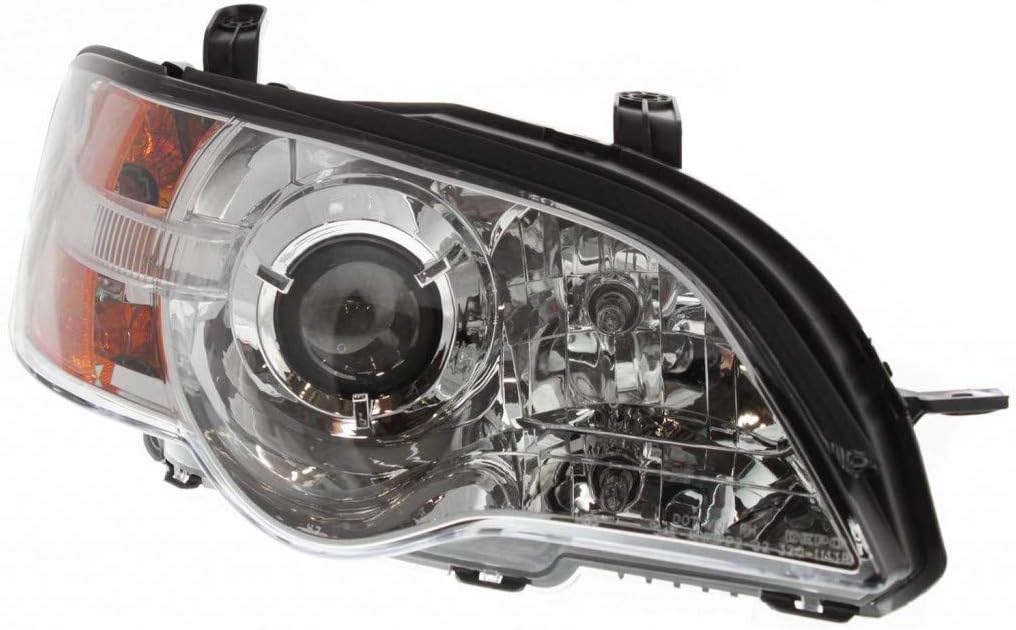 Chrome Driver Side Headlight W842