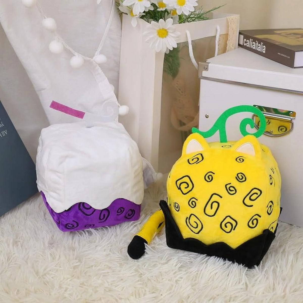 2 Pcs Soft Stuffed Animal Plush Toy F702