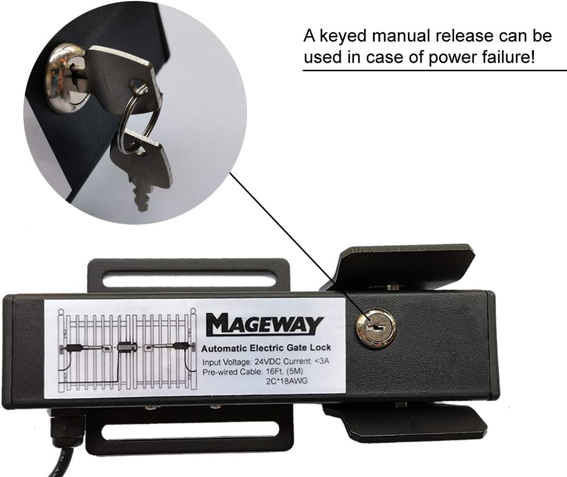 24VDC Automatic Electric Gate Lock L409