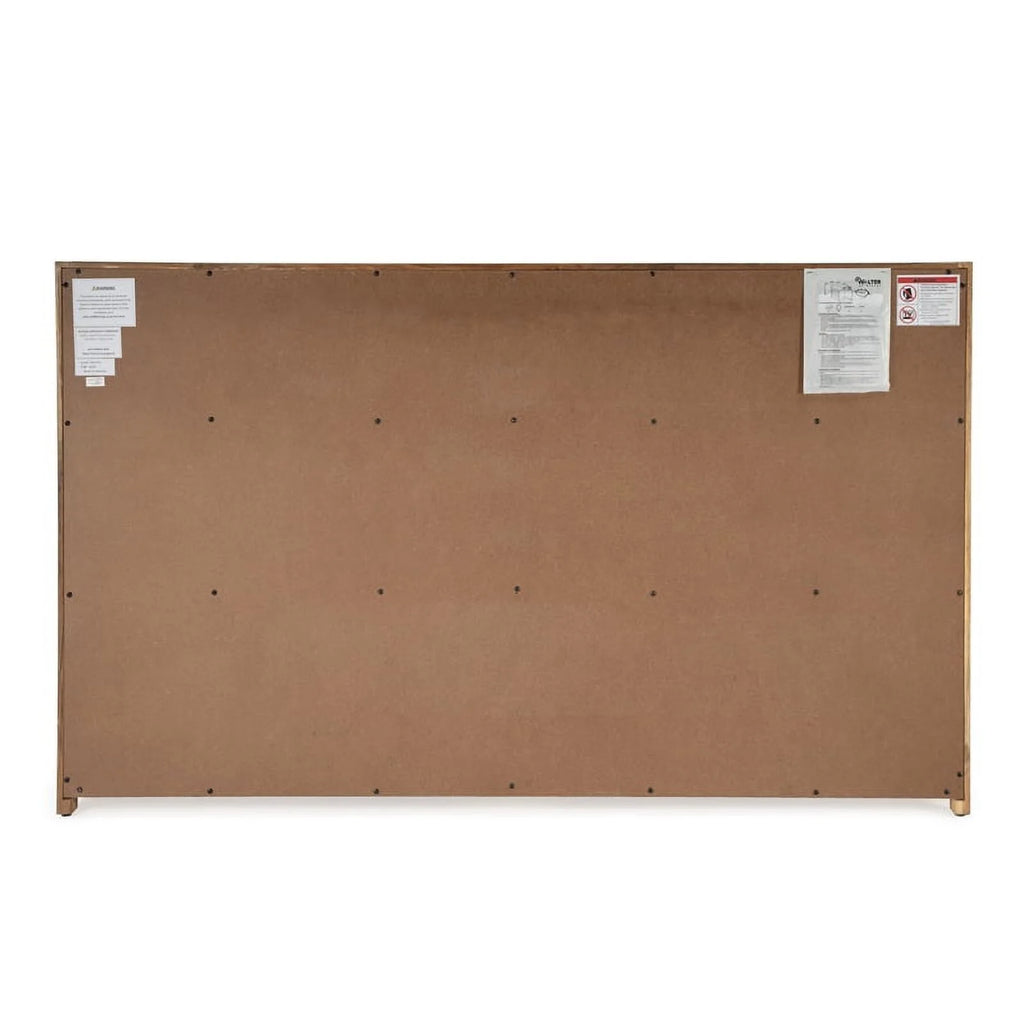 6-Drawer Engineered Wood Double Dresser H4836