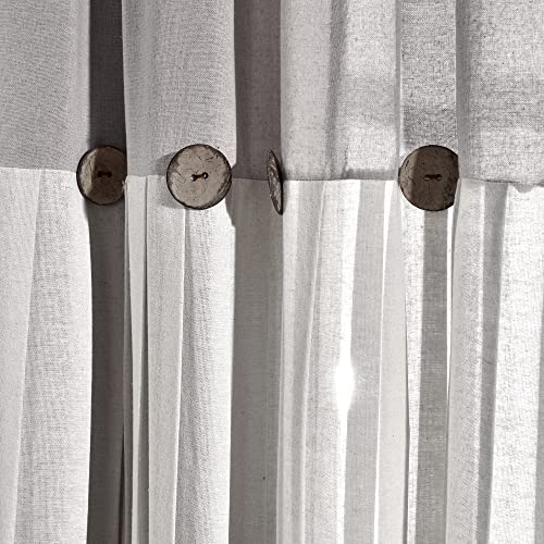 Dark Linen Tier Curtain Set, Pair, 29" W x 36" L L567