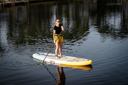 Inflatable Stand Up Paddle Board Kit with Adjustable Paddle and Travel Bag D8021