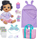 Baby Doll with Sleeping Bag & Bunny-Themed Accessories S4282