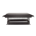 Black Galvanized Steel Single Flue Chimney Cap G509
