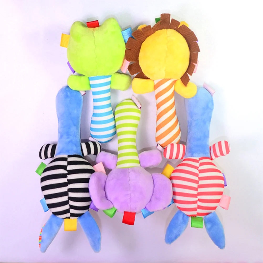 Giraffe Plush Rattle Toy for Infant M5720