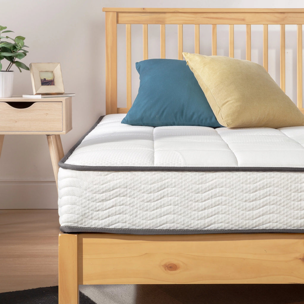 8 Classic Bonnell Spring Mattress with Comfort Foam Top, Full J6626