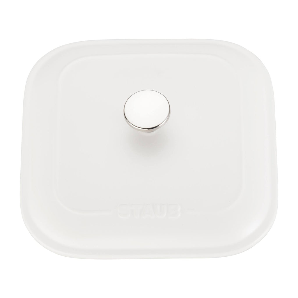 Matte White Square Covered Baking Dish M86832