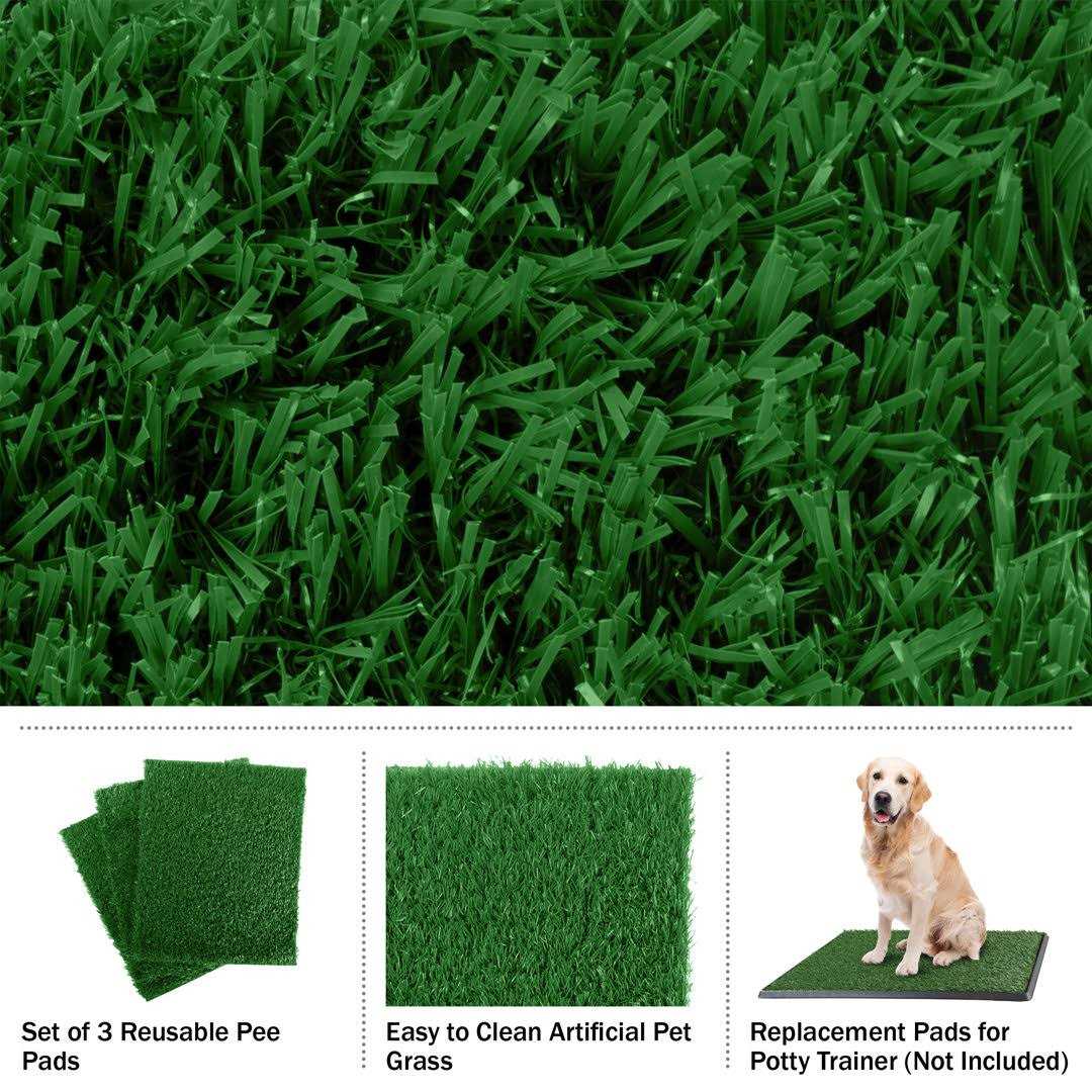 Artificial Grass Dog Potty Pad with Tray G433