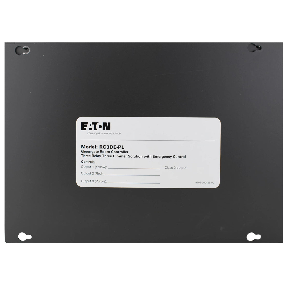 GreenGate Room Controller Panel, 3 Relay, 3 Dimmer T49042