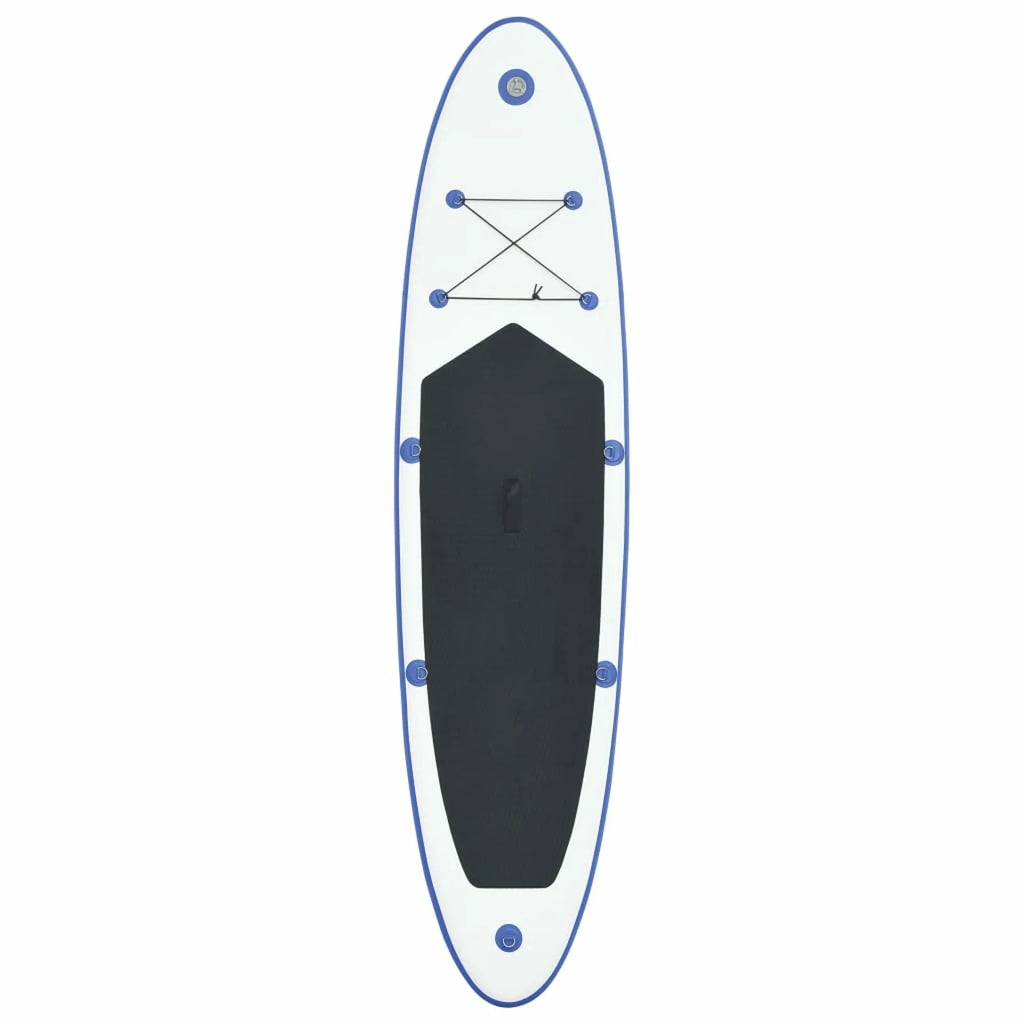 Inflatable Paddle Board Set with Oar, Fin, Hand Pump, Repair Kit and Carrying Bag X53137