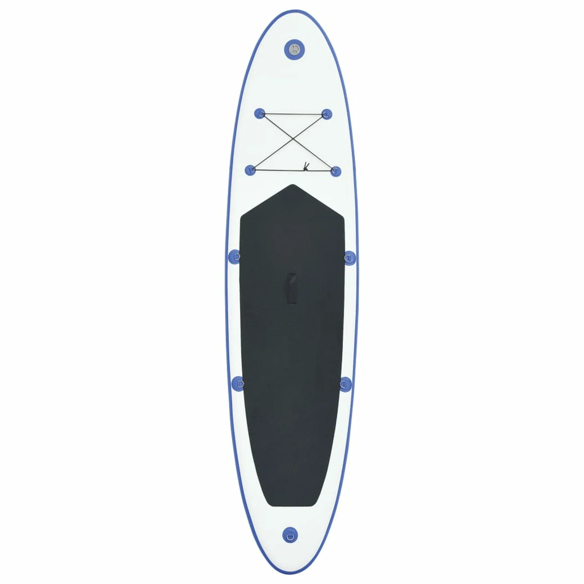 Inflatable Paddle Board Set with Oar, Fin, Hand Pump, Repair Kit and Carrying Bag X53137