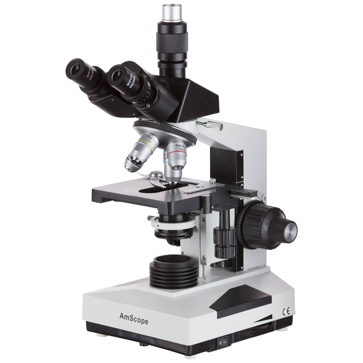 40X-2000X Trinocular Microscope with Plan Achromatic Objectives F72302
