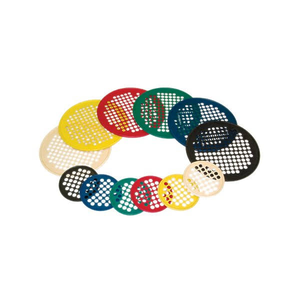 Tan-Black 6-Piece Hand Exercise Web Set P454200