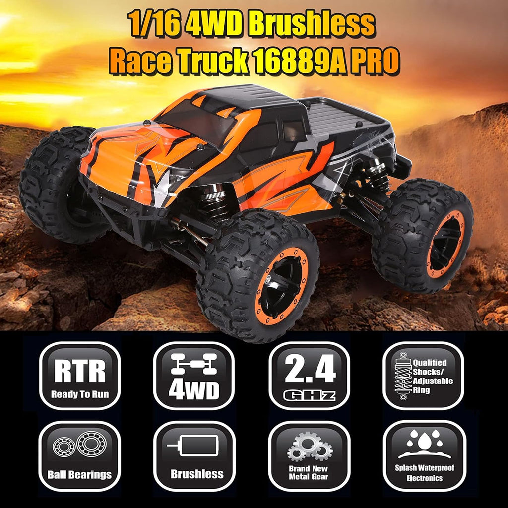1:16 Scale 4WD Brushless RC Truck P976208