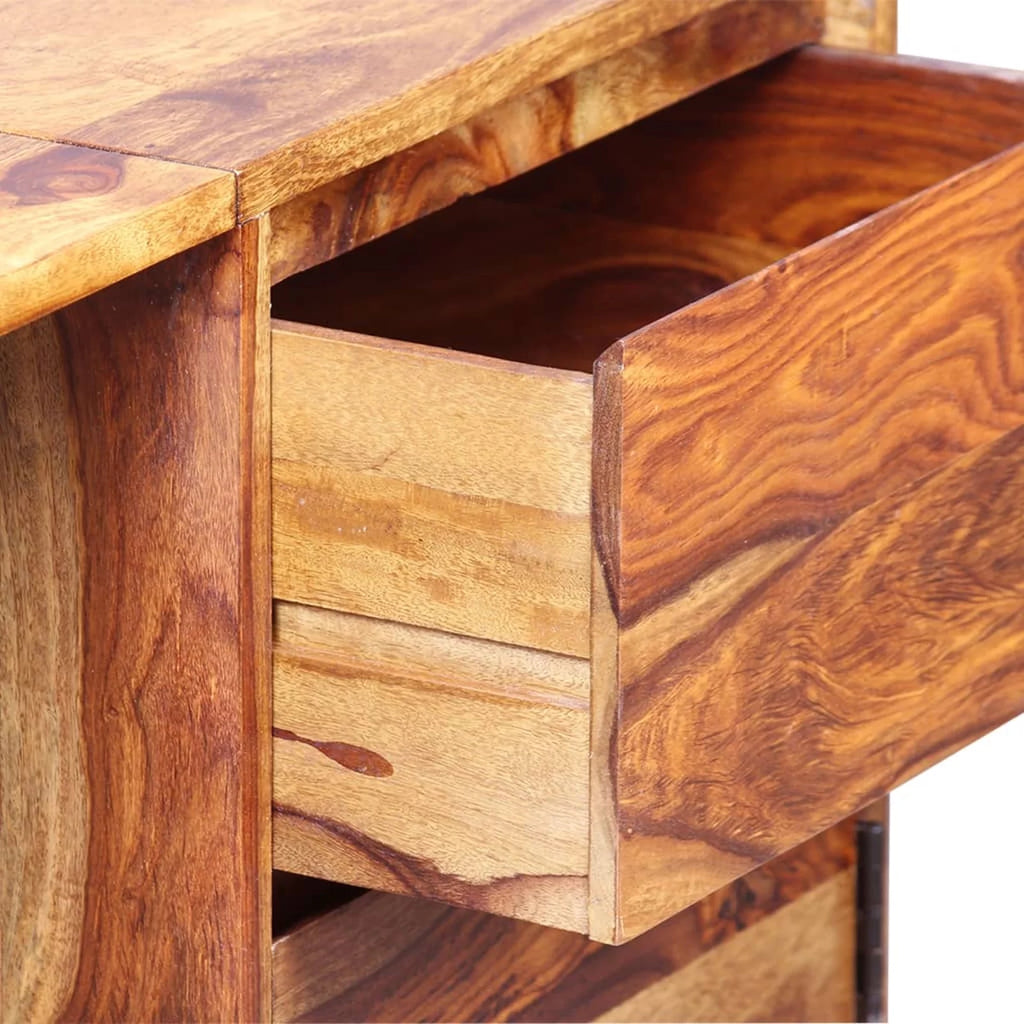 Writing Desk with 1 Drawer and 1 Cabinet Sheesham Wood B566703