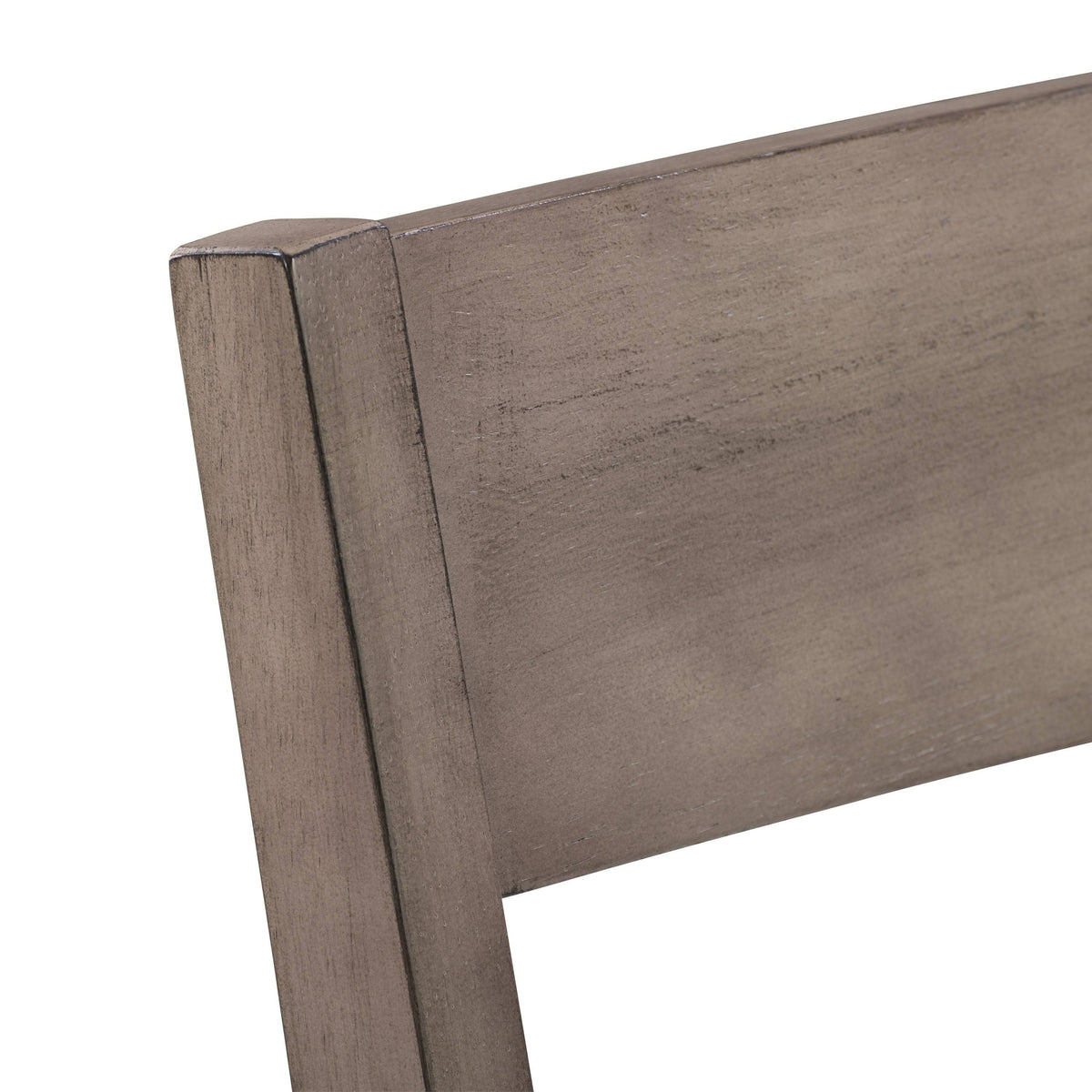 Washed Gray Counter Height Dining Chair Set of 2 Y30494