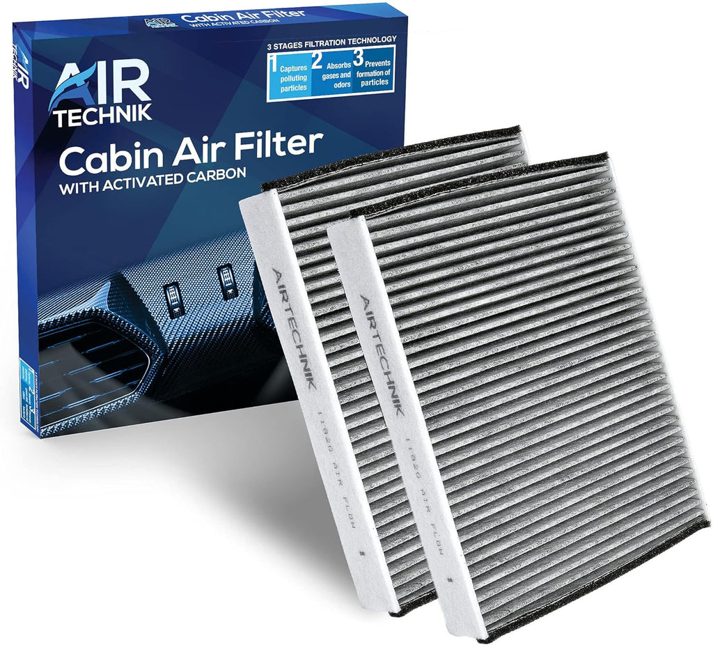 Cabin Air Filter with Activated Carbon Pack of 2 E623538