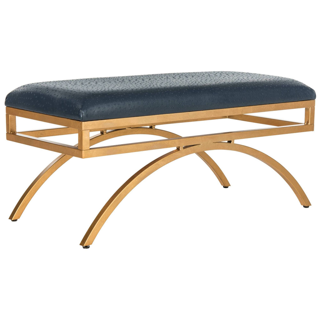 Navy / Gold Arc Bench D64236