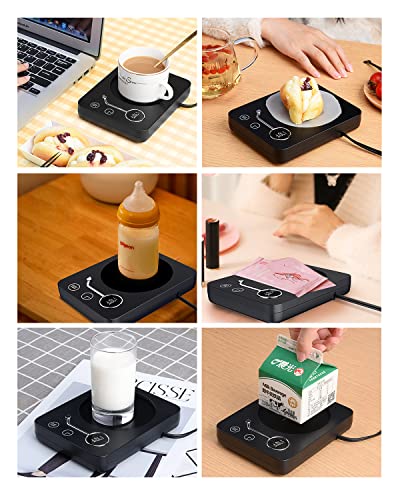 Electric Cup Warmer with Timer and 3-Temperature Settings I4384
