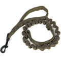 Tactical Dog Training Bungee Leash with 2 Control Handle Nylon Leads Rope S655