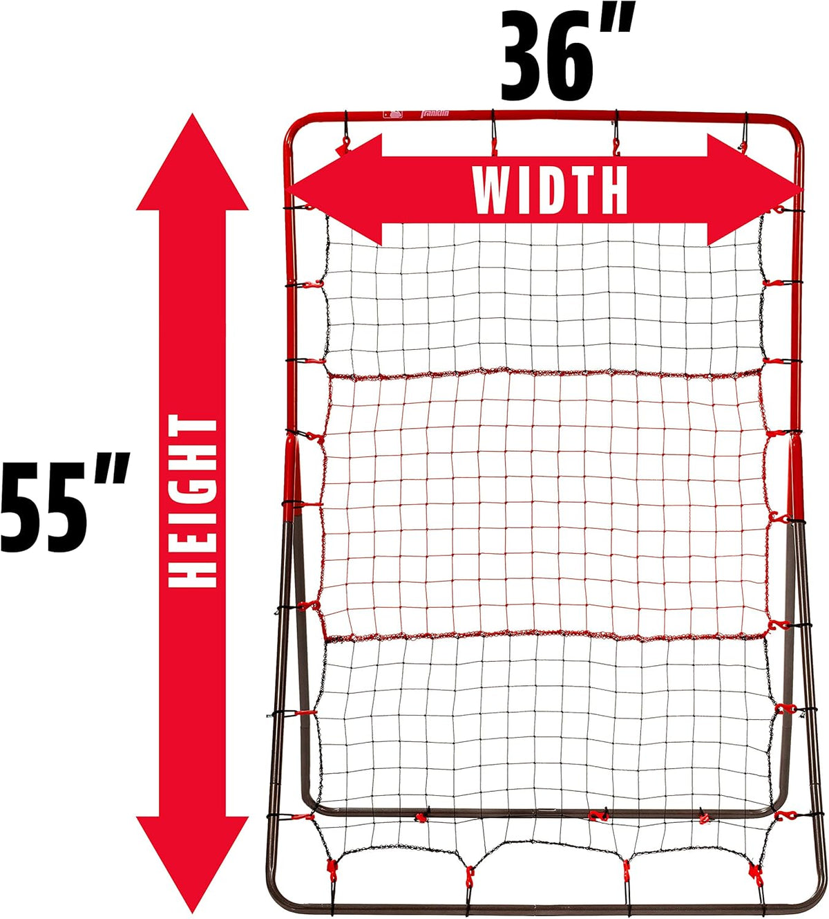 3-Way Baseball Softball Rebounder Net W697