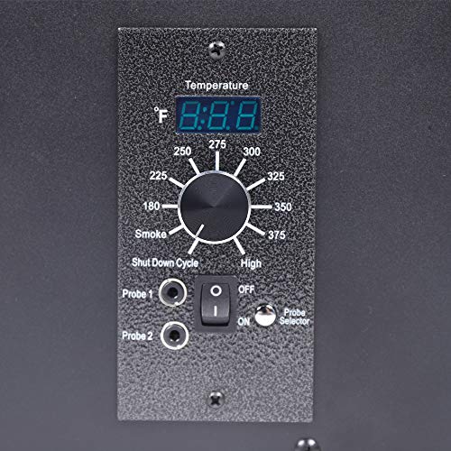 Pellet Smoker Hopper Assembly Kit with Digital Temperature Controller X120392