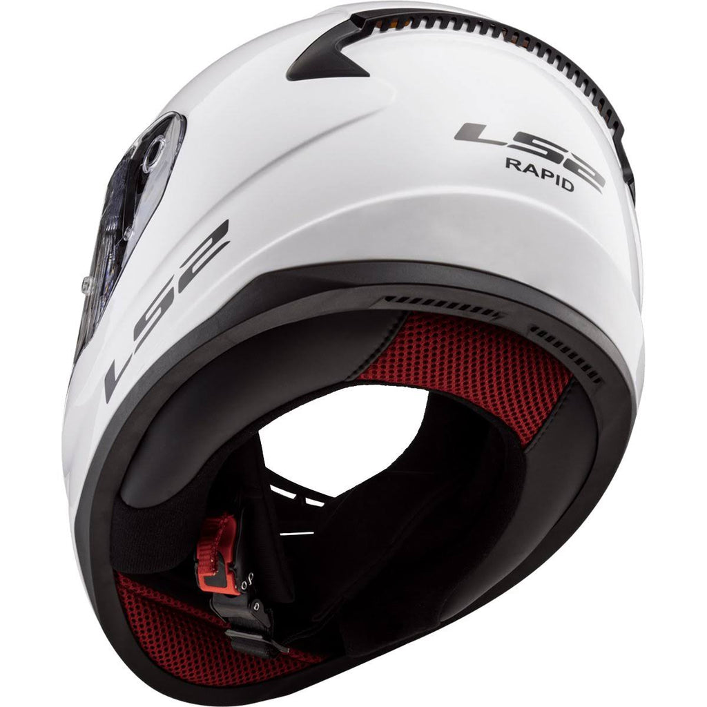 Gloss White Adult Street Helmet Q615