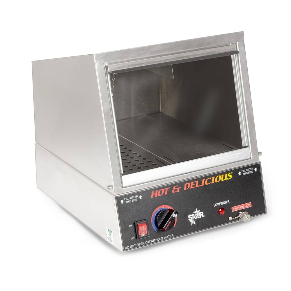 Hot Dog Steamer with 18-Bun Warmer G2647