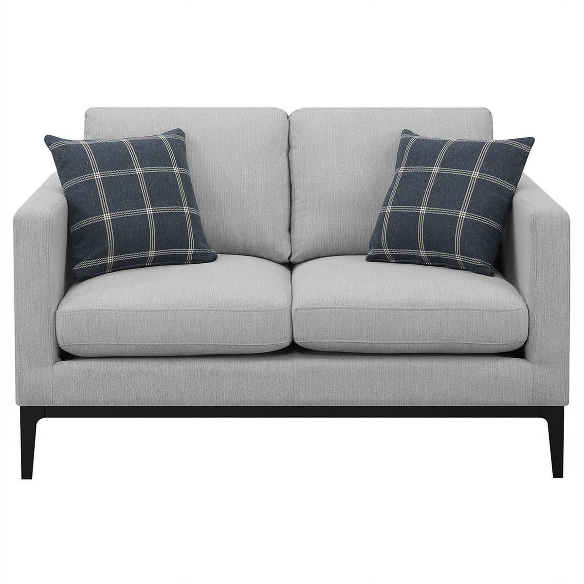 2-piece Fabric Living Room Set in Light Gray L294985