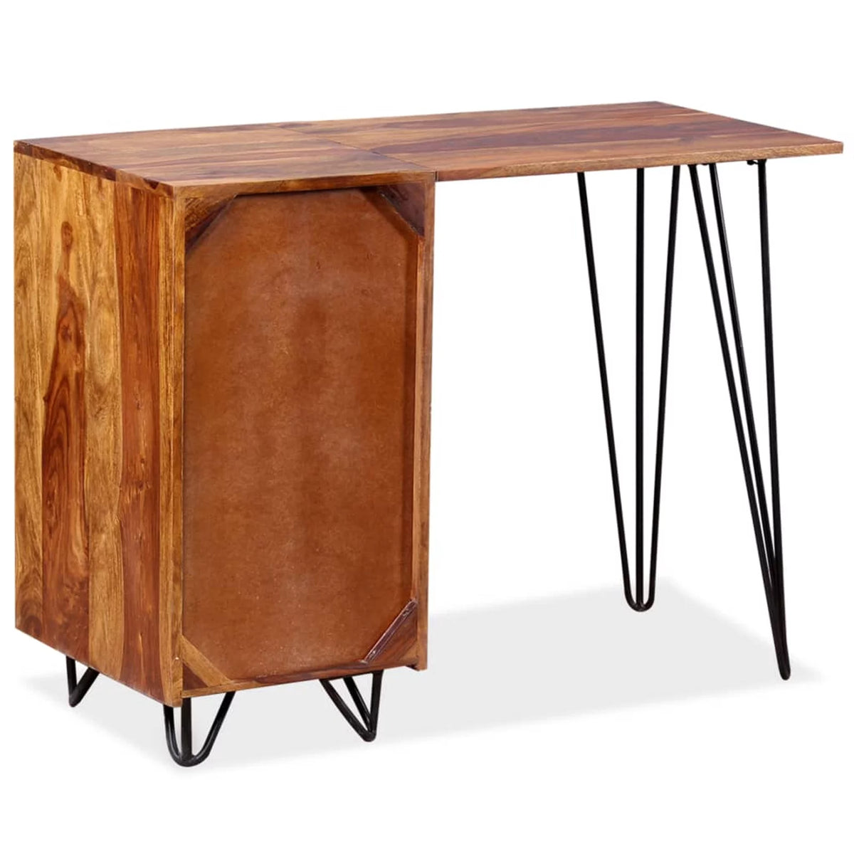 Writing Desk with 1 Drawer and 1 Cabinet Sheesham Wood B566703