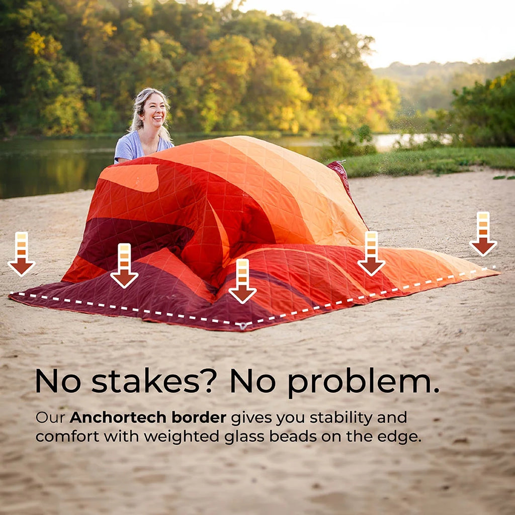 Blue Tent Blanket K62805