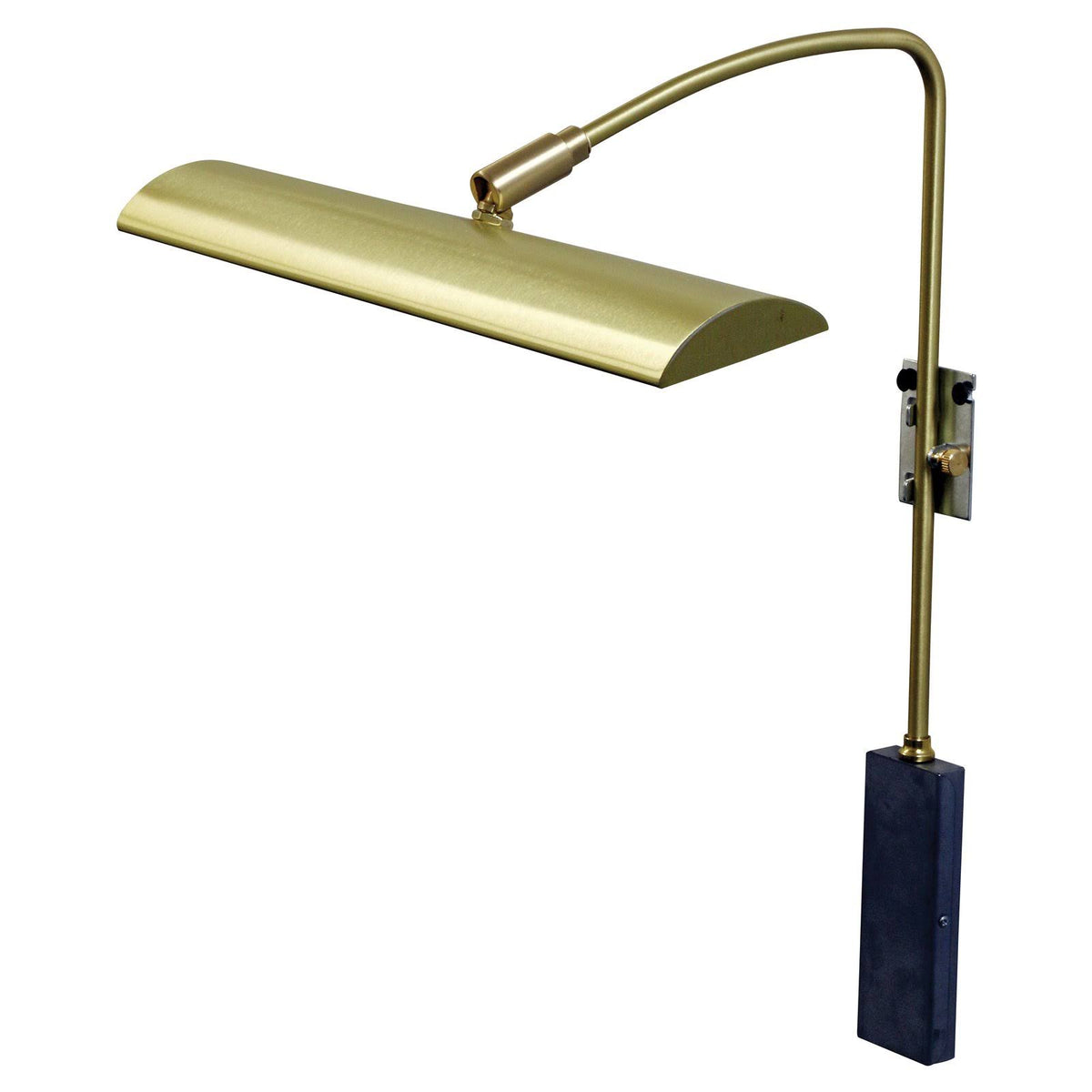 36x22 LED Picture Light Satin Brass A3422