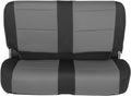 Black/Charcoal Neoprene Seat Cover Set T82397
