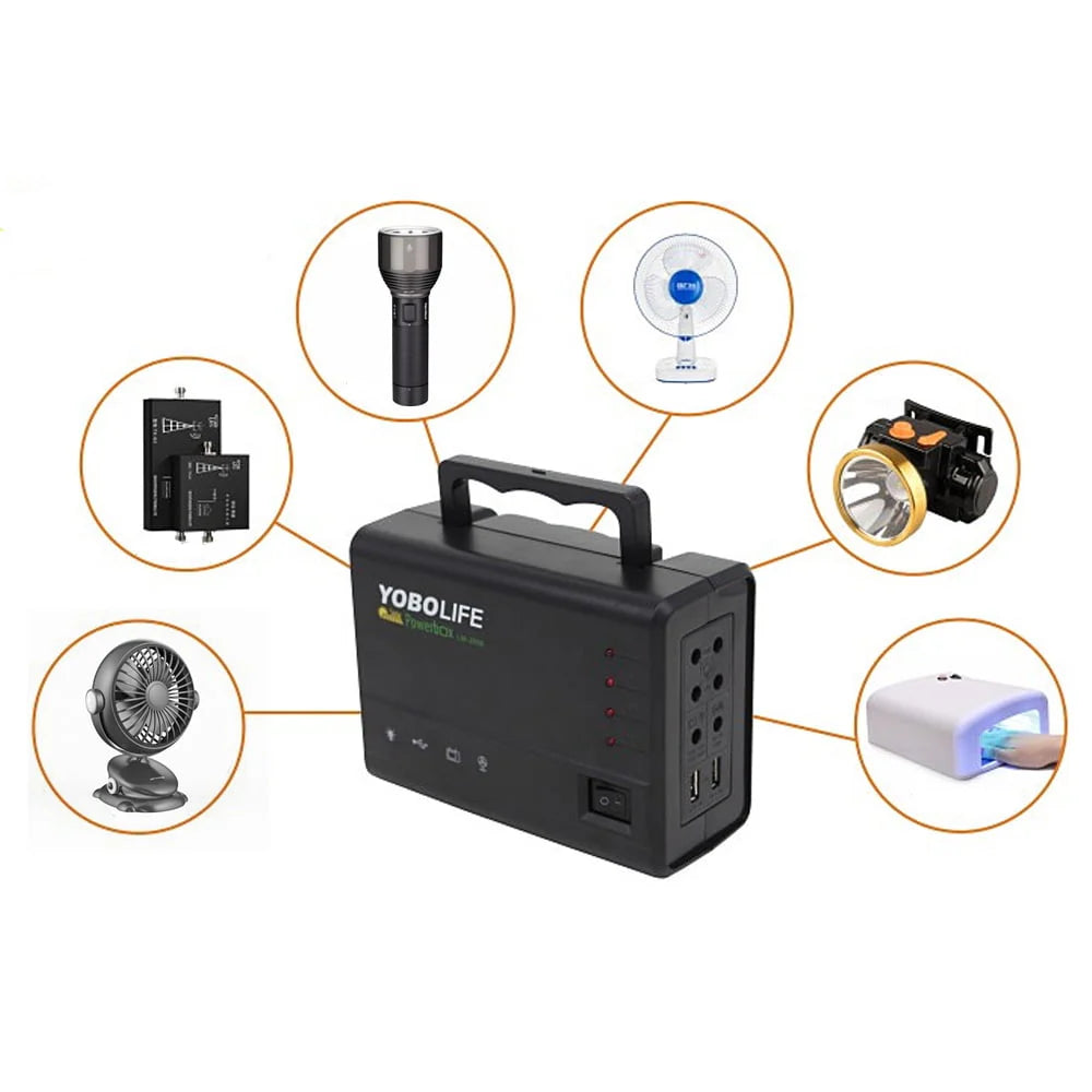 Portable Solar Generator with Solar Panel E718
