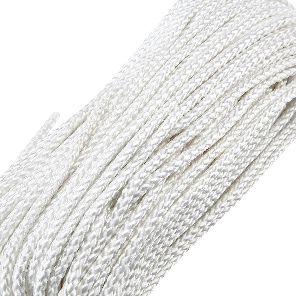 1/4 in. x 100 ft. Nylon-Poly Diamond Braid Rope Y498661