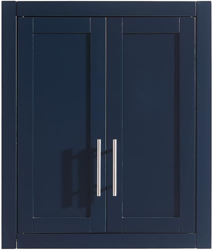 White Wall Mounted Bathroom Storage Medicine Cabinet with Shelves F655