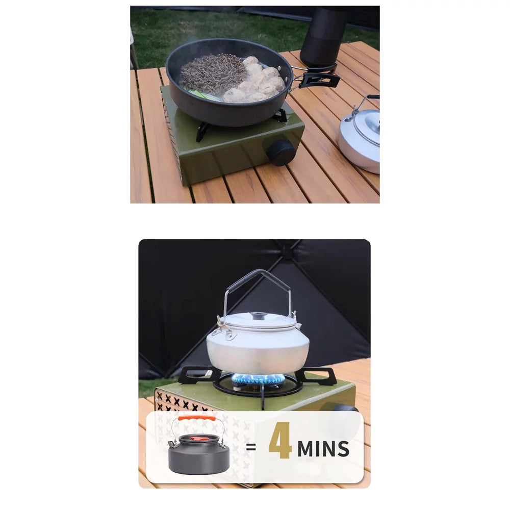2000W Portable Outdoor Camping Metal Stove with Storage Bag P108