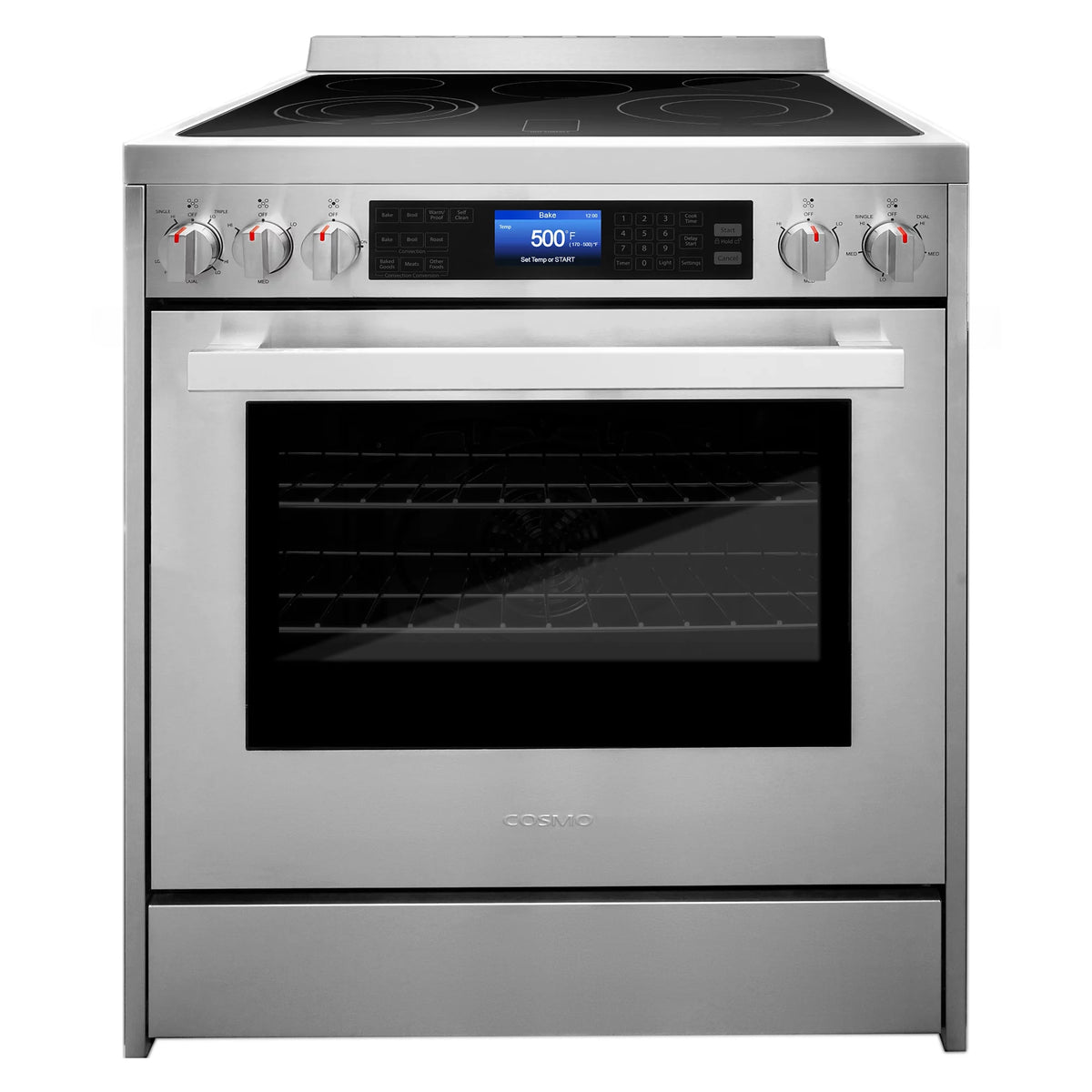 Stainless Steel Electric Range with Convection Oven A80926