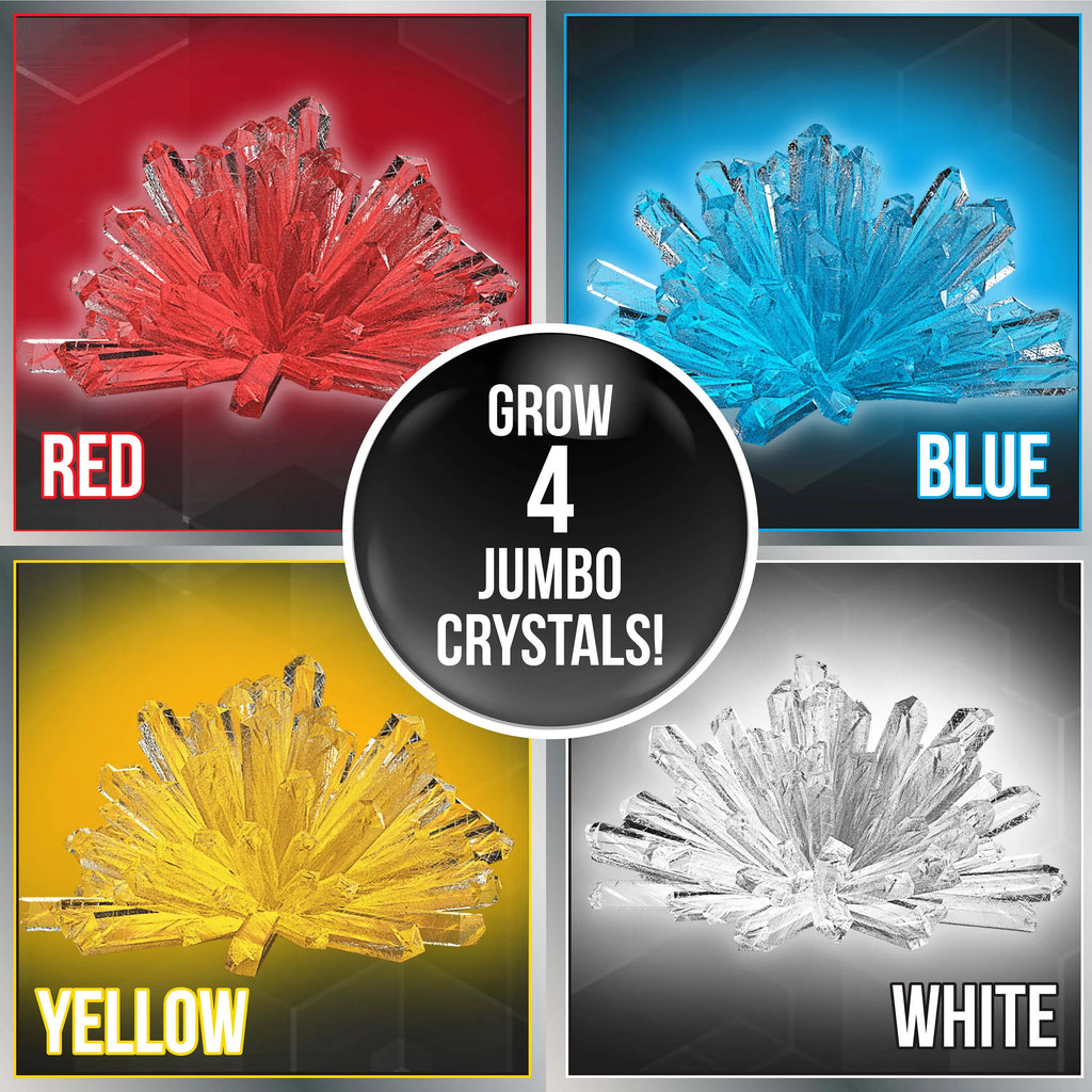 Crystal Growing Science Set with Light Up Display Dome K37711